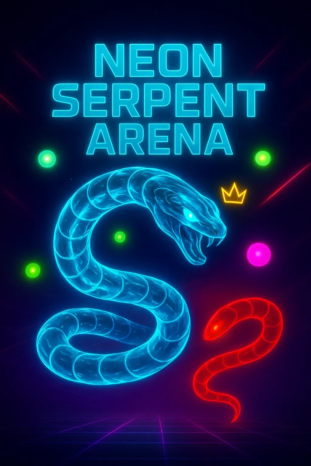 Neon Serpent Arena | Astrocade