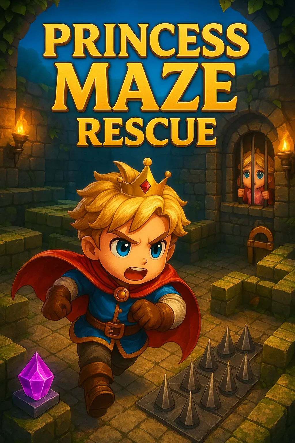 Princess Maze Rescue | Astrocade