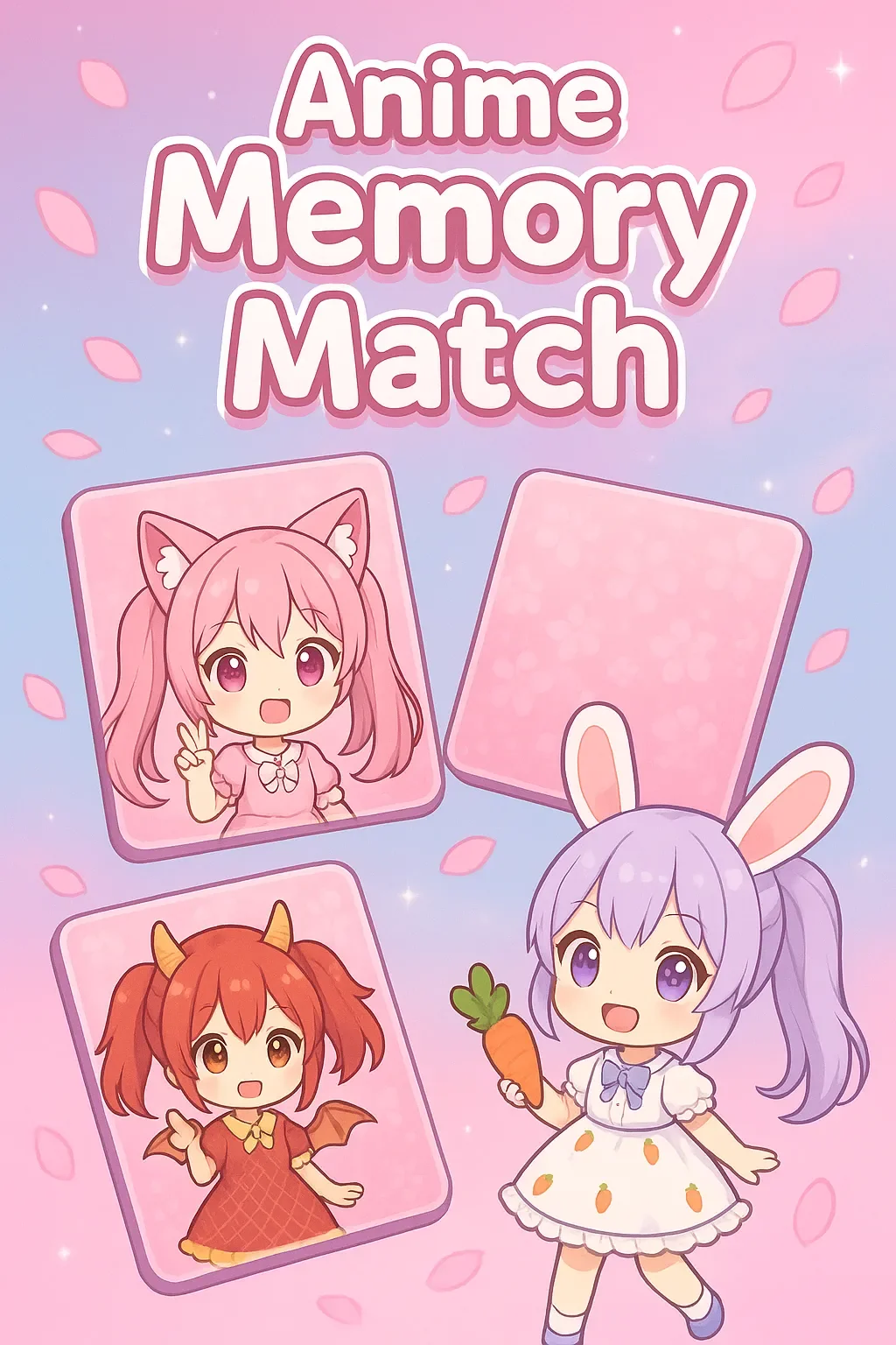 Anime Memory Match | Astrocade