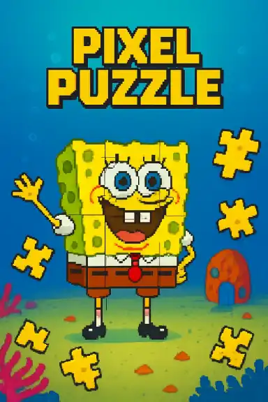 SpongeBob Pixel Puzzle by SkulHunter