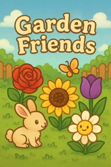 Garden Friends by ldavy4034