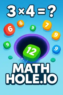 Math Hole.io by erikaclara