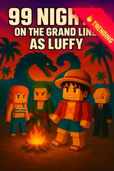 99 NIGHTS ON THE GRAND LINE AS LUFFY by Biswaaa