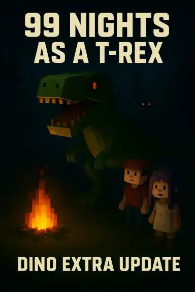 99 Nights as a t rex, Dino extra update by lkr.03tk