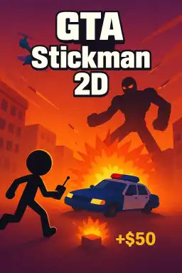 GTA Stickman 2D by lebg_du92