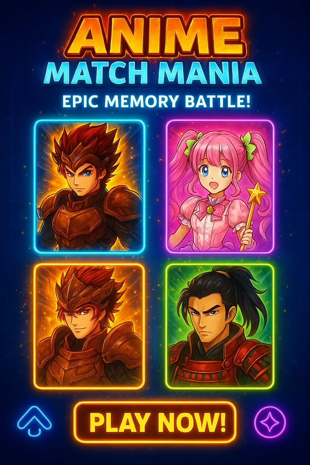 Anime Memory Match | Astrocade