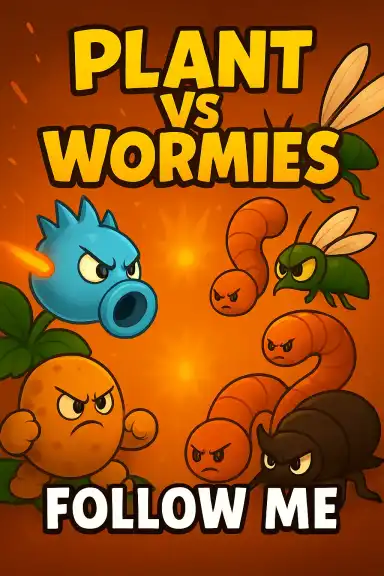 Plant Vs wormies by Pikaa.Pi
