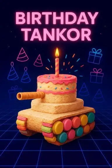 Birthday Tankor by erika