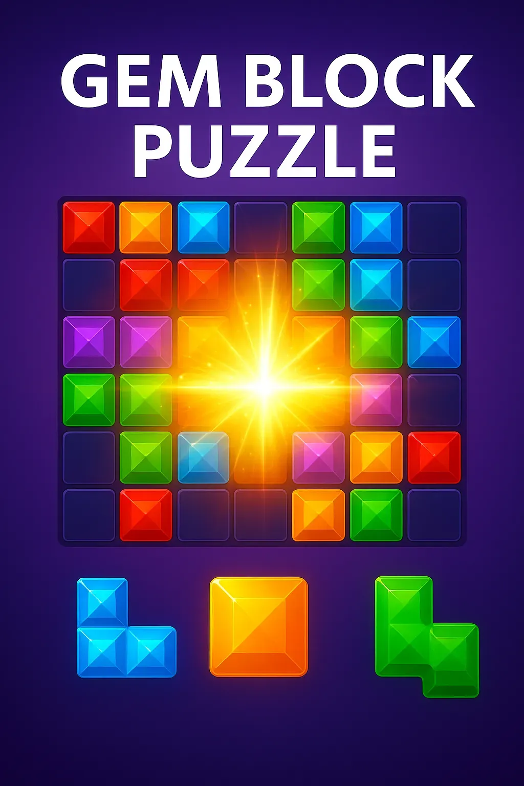 Gem Block Puzzle | Astrocade