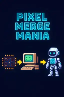 Pixel Merge Mania: Technology by SkulHunter