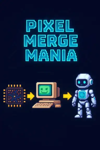 Pixel Merge Mania: Technology by SkulHunter