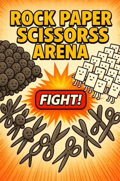Rock Paper Scissors Arena by maximtsai