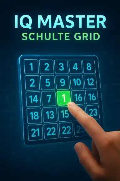 IQ Master - Schulte Grid by Agnore