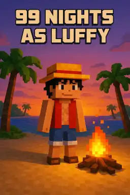 99 Nights as Luffy by chukinice