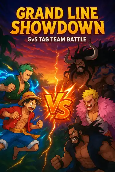 GRAND LINE SHOWDOWN  by Biswaaa