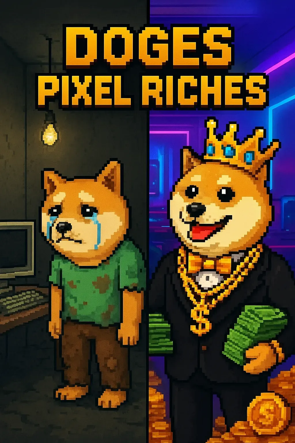 Doges pixel riches | Astrocade