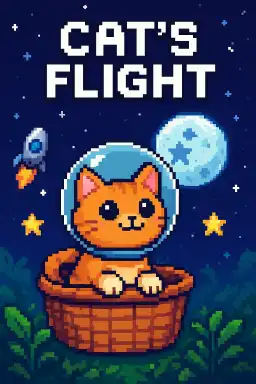 Cat's Flight by Astro_Cat