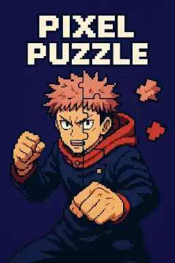 Jujutsu Kaisen Pixel Puzzle by SkulHunter