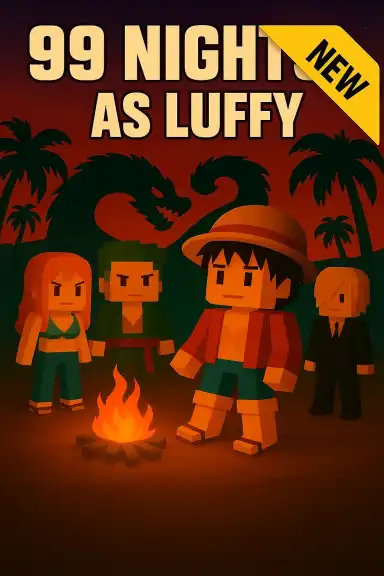99 Nights as Luffy by Gamingjedi