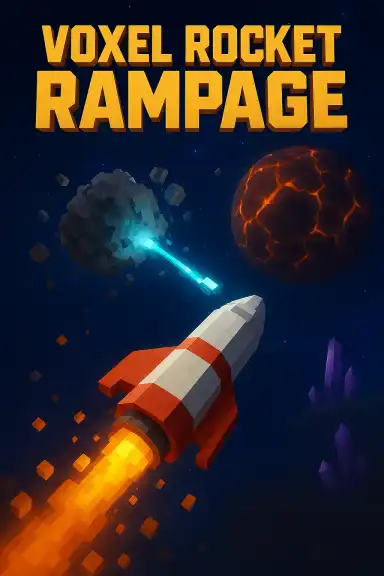 Voxel Rocket Rampage | Astrocade