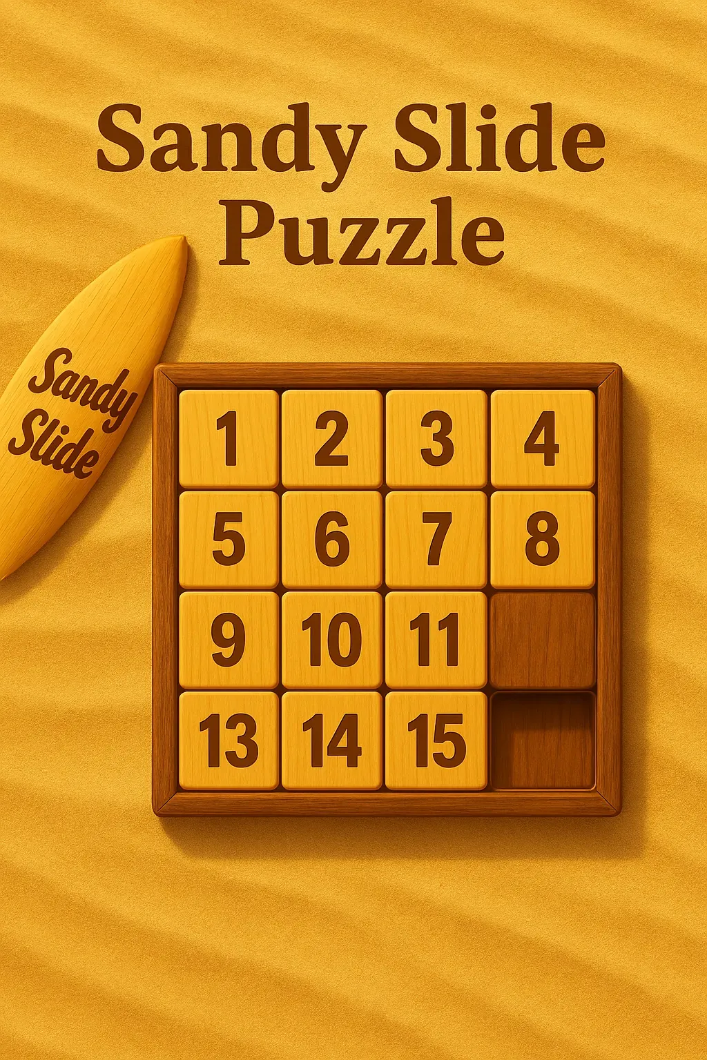 Sandy Slide Puzzle | Astrocade