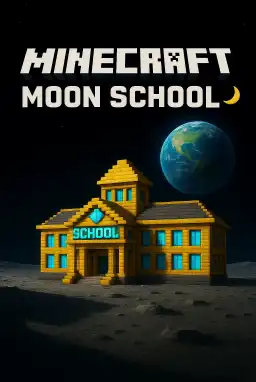Minecraft moon school 🏫 by Astrix_pro