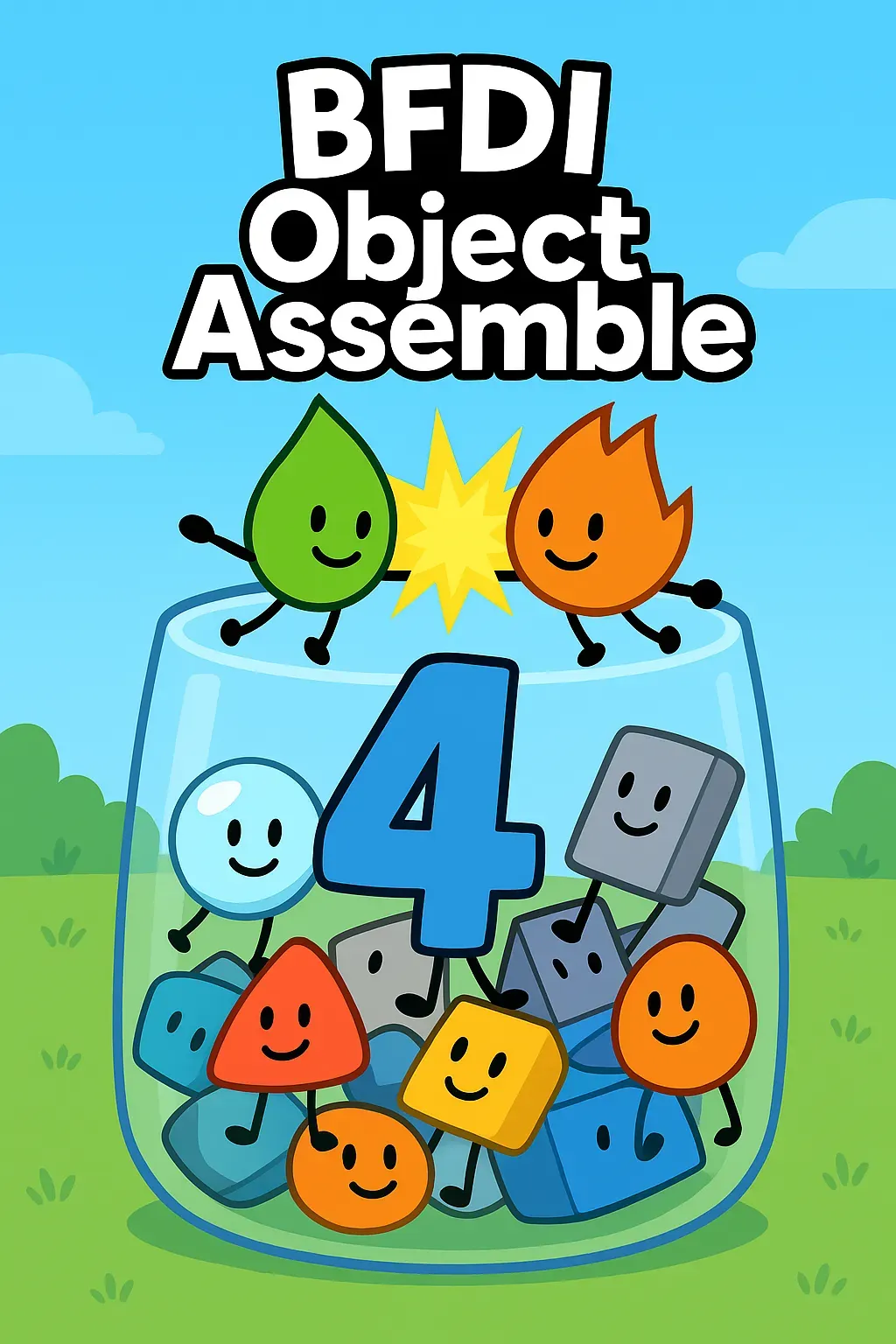 BFDI: Object Assemble | Astrocade