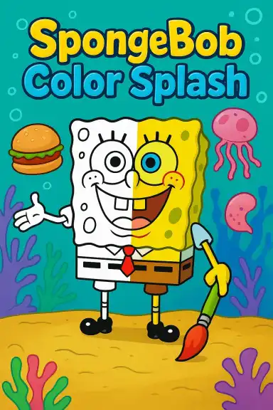 SpongeBob Color Splash | Astrocade