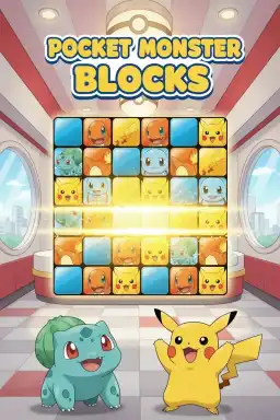 Pocket monster Blocks by Yohan_Grey