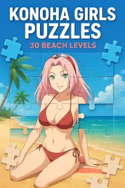 Konoha Girls Puzzles by KingJack