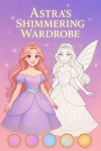 Princess and Fairy ASMR Colouring by falgunichakraborty