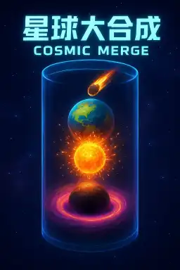 星球大合成 (Cosmic Merge) by ruodouwgi