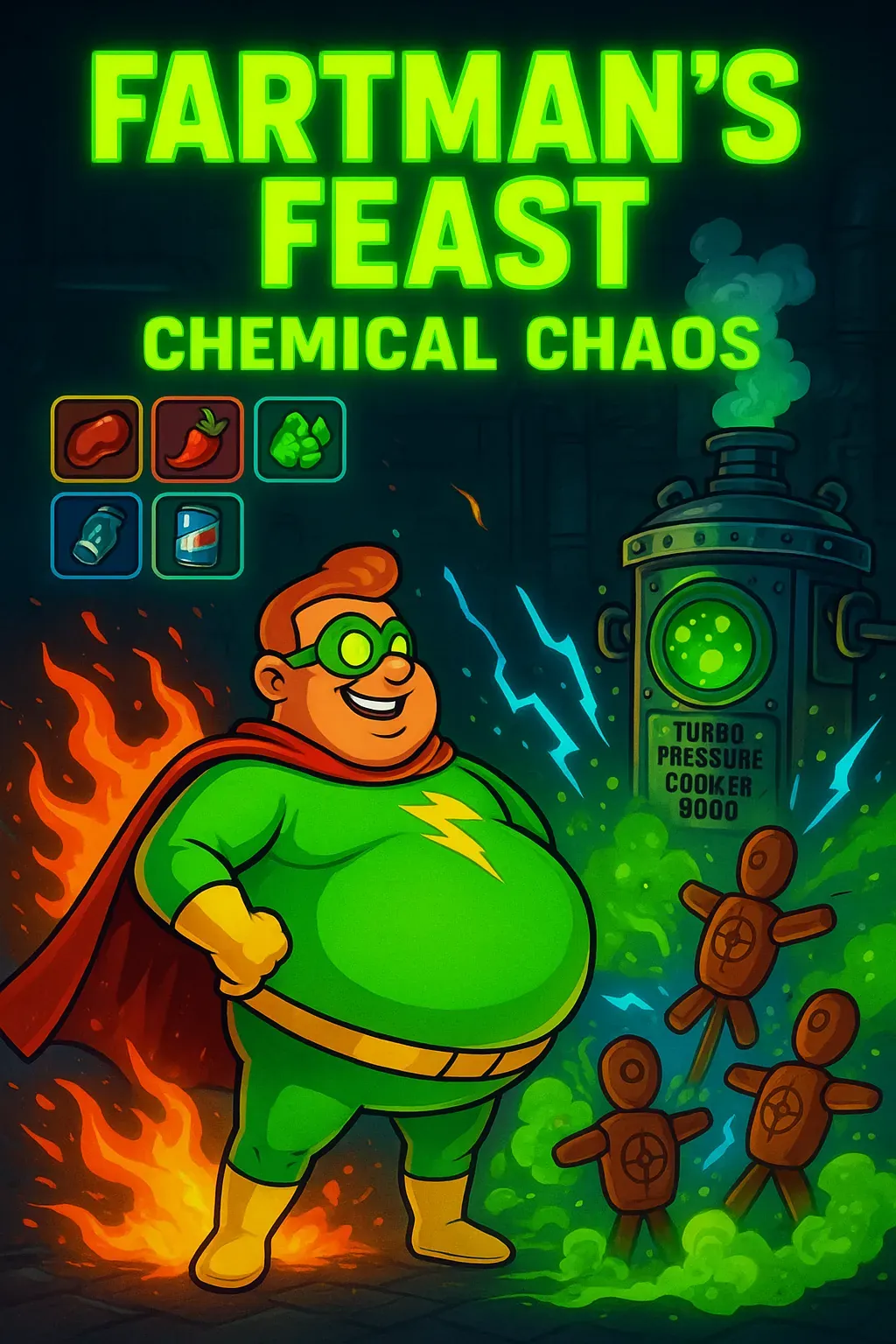 Fartman's Feast: Chemical Chaos | Astrocade