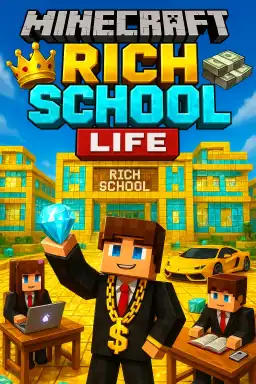 Minecraft Rich School Life by Shadab