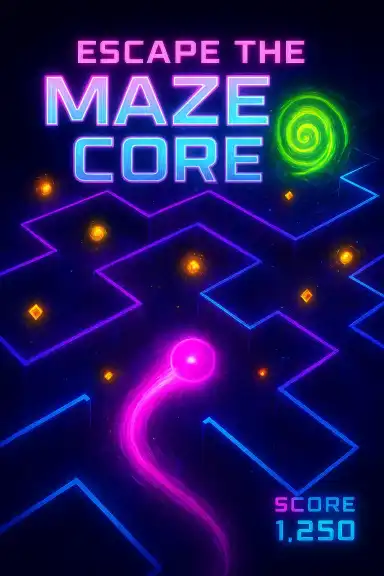 Escape the Maze Core | Astrocade
